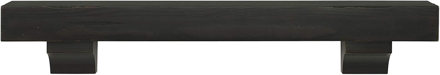 Pearl Mantels 412-60-50 Shenandoah Pine 60-Inch Fireplace Mantel Shelf, Rustic Medium